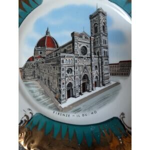Florence Italy il Duomo plate